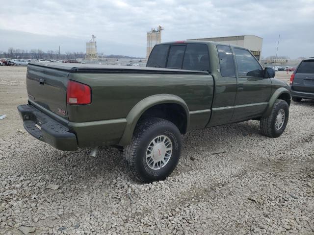 1GTCT19W418119139 - 2001 GMC SONOMA GREEN photo 3