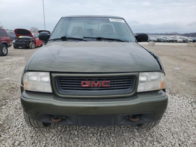 1GTCT19W418119139 - 2001 GMC SONOMA GREEN photo 5