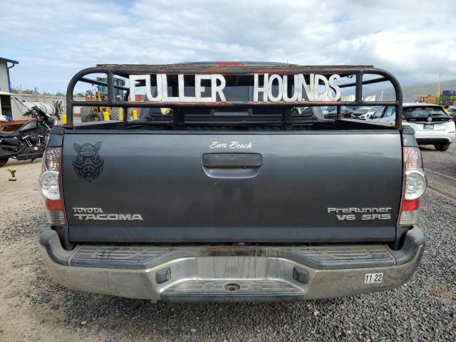 3TMJU4GN3DM139642 - 2013 TOYOTA TACOMA DOUBLE CAB PRERUNNER CHARCOAL photo 6