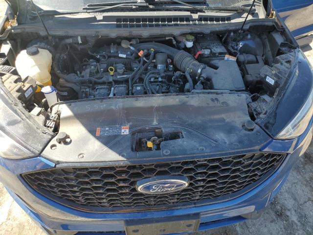 2FMPK4J96NBA43742 - 2022 FORD EDGE SEL BLUE photo 11