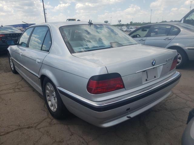 WBAGH83481DP33117 - 2001 BMW 740 IL SILVER photo 3