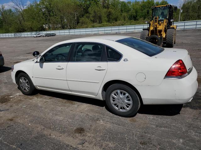 2G1WS58R779309476 - 2007 CHEVROLET IMPALA POLICE WHITE photo 2