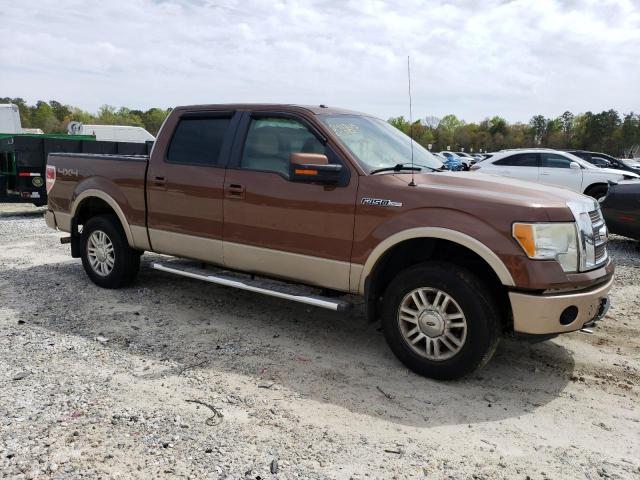 1FTFW1EF4BFB07919 - 2011 FORD F150 SUPERCREW BROWN photo 4