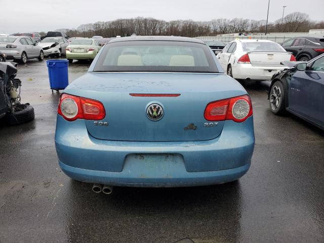 WVWBA71F77V006005 - 2007 VOLKSWAGEN EOS 2.0T BLUE photo 6