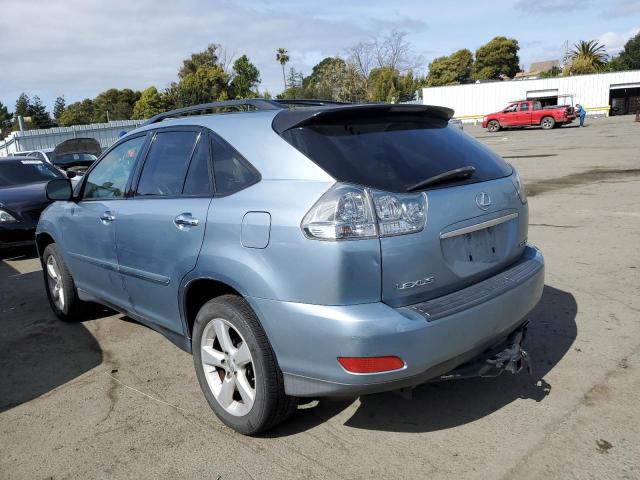 JTJGK31U880014409 - 2008 LEXUS RX 350 BLUE photo 2