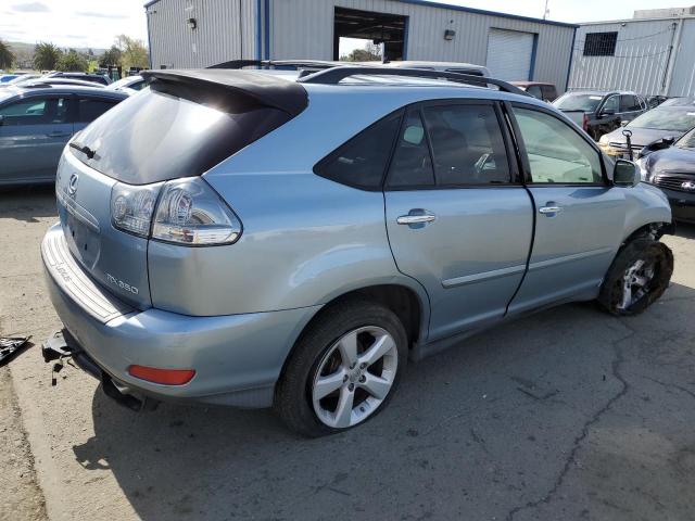 JTJGK31U880014409 - 2008 LEXUS RX 350 BLUE photo 3