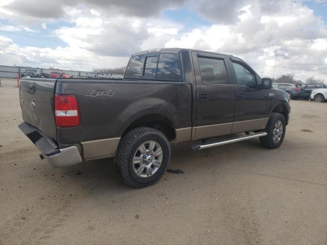 1FTPW14575FA99557 - 2005 FORD F150 SUPERCREW GRAY photo 3