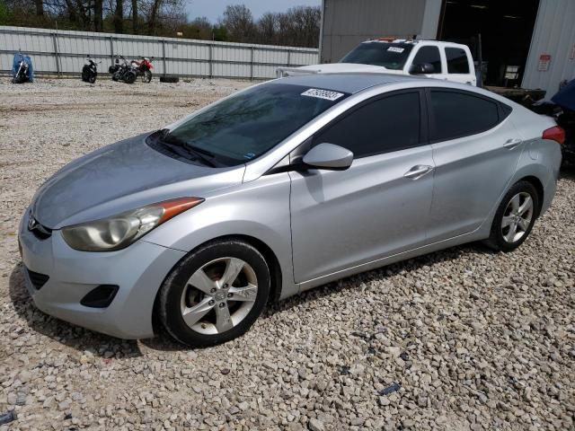 5NPDH4AE0DH325171 - 2013 HYUNDAI ELANTRA 4D GLS SILVER photo 1