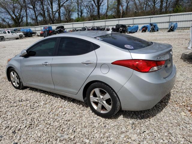 5NPDH4AE0DH325171 - 2013 HYUNDAI ELANTRA 4D GLS SILVER photo 2