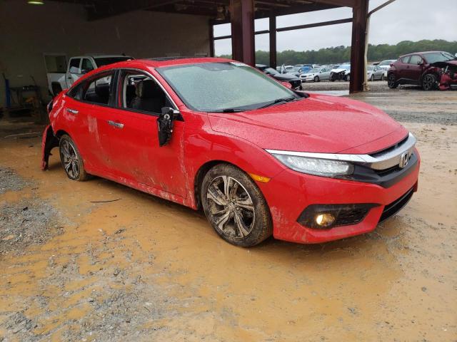 2HGFC1F91GH658608 - 2016 HONDA CIVIC TOURING RED photo 4