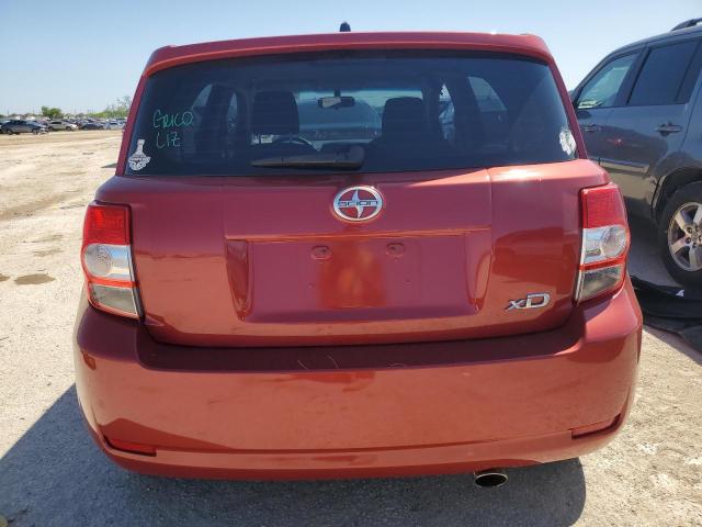 JTKKU10438J028265 - 2008 TOYOTA SCION XD RED photo 6