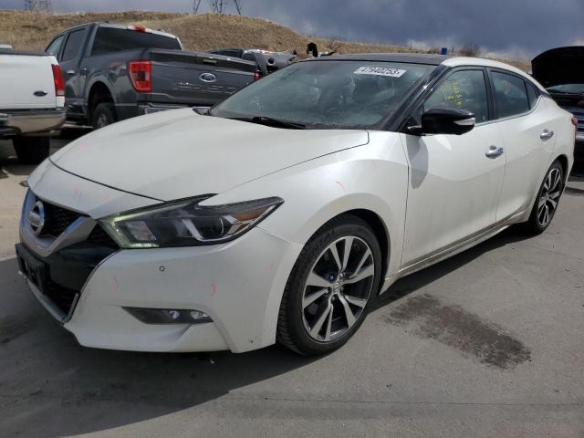 1N4AA6APXHC430215 - 2017 NISSAN MAXIMA 3.5S WHITE photo 1