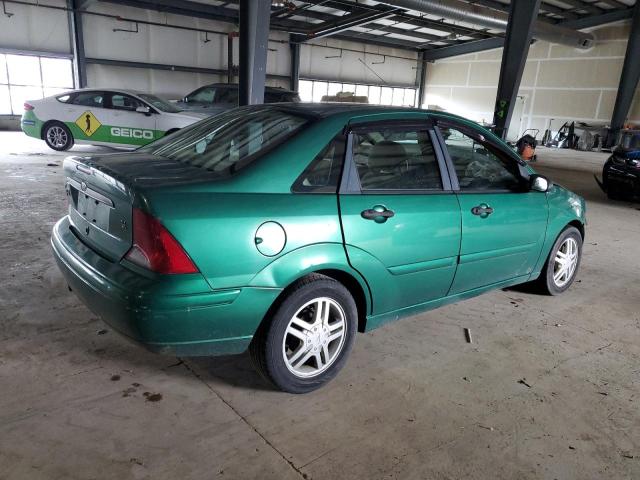 1FAHP34P22W107127 - 2002 FORD FOCUS SE GREEN photo 3