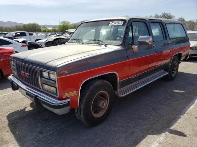 1GKGR26N1MF501005 - 1991 GMC SUBURBAN R25 CONVENTIONAL TWO TONE photo 1