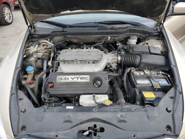 1HGCM66576A049840 - 2006 HONDA ACCORD EX TAN photo 11