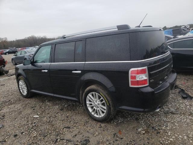 2FMHK6C81HBA09698 - 2017 FORD FLEX SEL BLACK photo 2