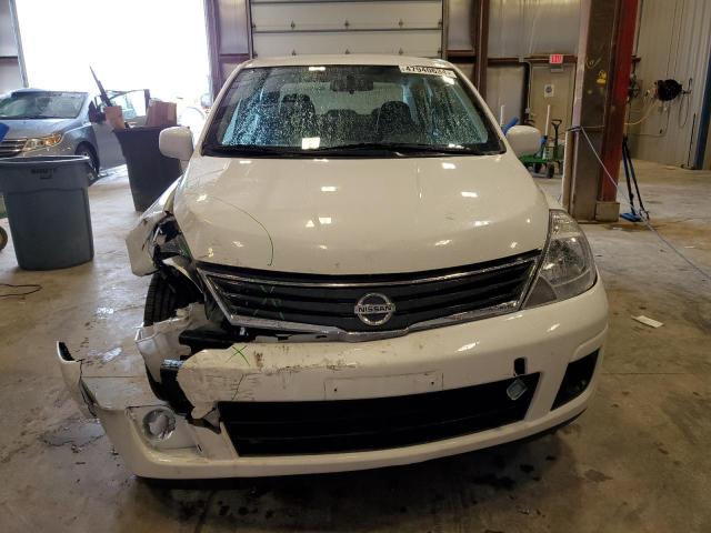 3N1BC1AP8BL432121 - 2011 NISSAN VERSA S WHITE photo 5