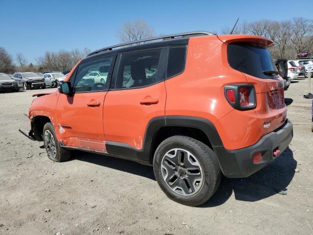 ZACCJBCT1FPC31665 - 2015 JEEP RENEGADE TRAILHAWK ORANGE photo 2