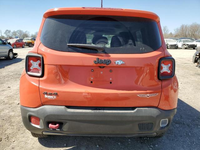 ZACCJBCT1FPC31665 - 2015 JEEP RENEGADE TRAILHAWK ORANGE photo 6