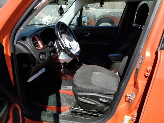 ZACCJBCT1FPC31665 - 2015 JEEP RENEGADE TRAILHAWK ORANGE photo 7