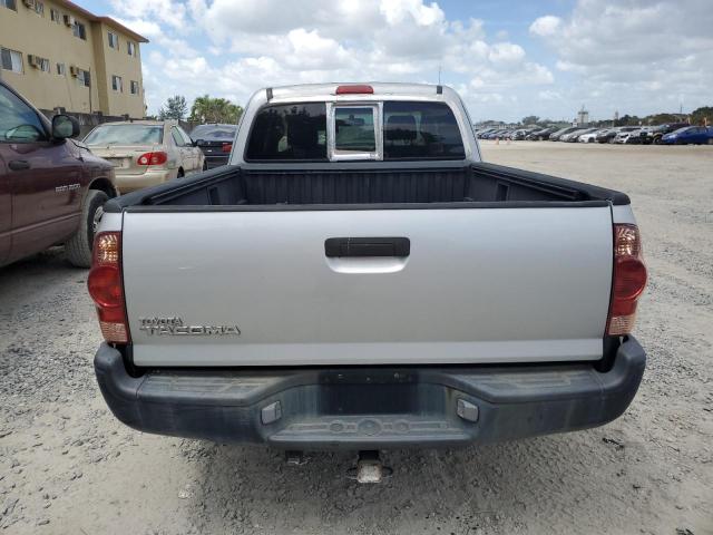 5TETX22N96Z230481 - 2006 TOYOTA TACOMA ACCESS CAB SILVER photo 6