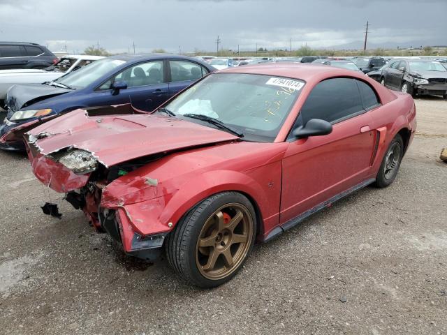 1FAFP42X41F175296 - 2001 FORD MUSTANG GT RED photo 1