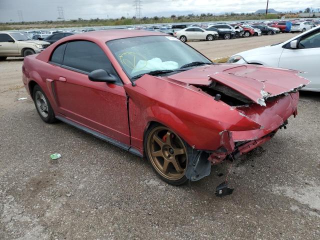1FAFP42X41F175296 - 2001 FORD MUSTANG GT RED photo 4
