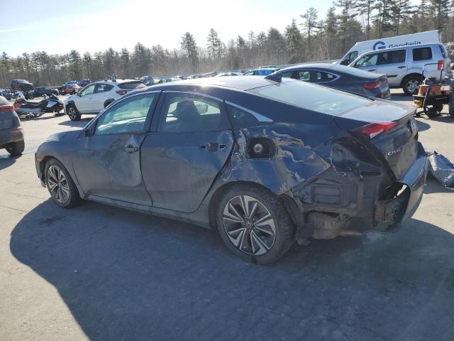 19XFC1F73GE217345 - 2016 HONDA CIVIC EXL BLUE photo 2