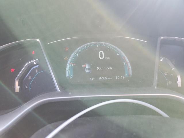 19XFC1F73GE217345 - 2016 HONDA CIVIC EXL BLUE photo 9