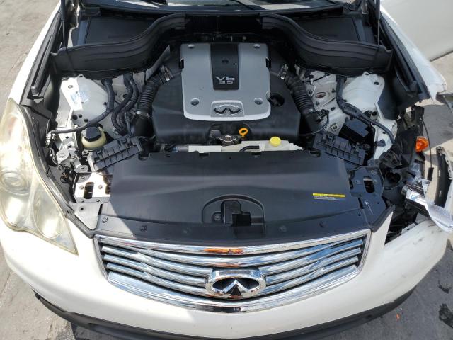 JN1AJ0HP0AM703257 - 2010 INFINITI EX35 BASE Սպիտակ լուսանկար 12