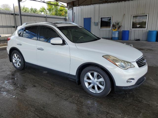 JN1AJ0HP0AM703257 - 2010 INFINITI EX35 BASE Սպիտակ լուսանկար 4