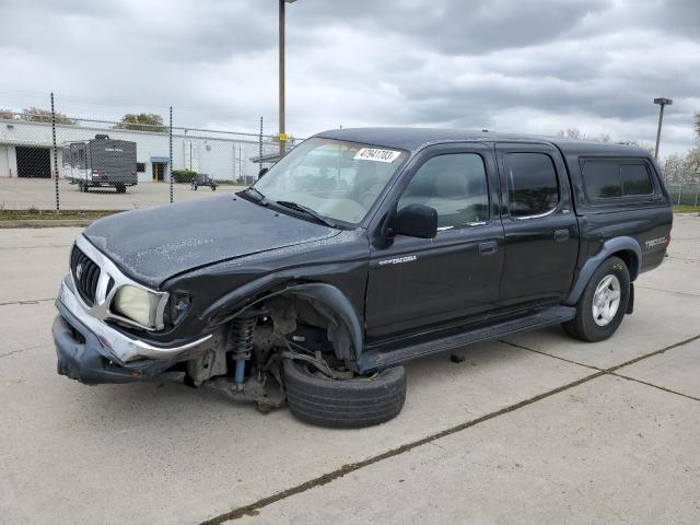 5TEGN92N93Z277781 - 2003 TOYOTA TACOMA DOUBLE CAB PRERUNNER BLACK photo 1