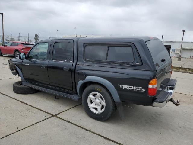 5TEGN92N93Z277781 - 2003 TOYOTA TACOMA DOUBLE CAB PRERUNNER BLACK photo 2
