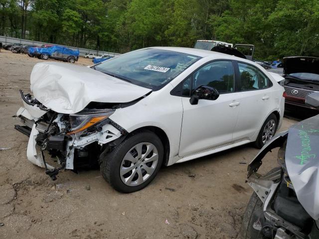 5YFEPMAE6NP355822 - 2022 TOYOTA COROLLA LE WHITE photo 1