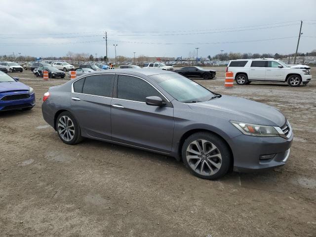 1HGCR2F52EA271632 - 2014 HONDA ACCORD SPORT GRAY photo 4