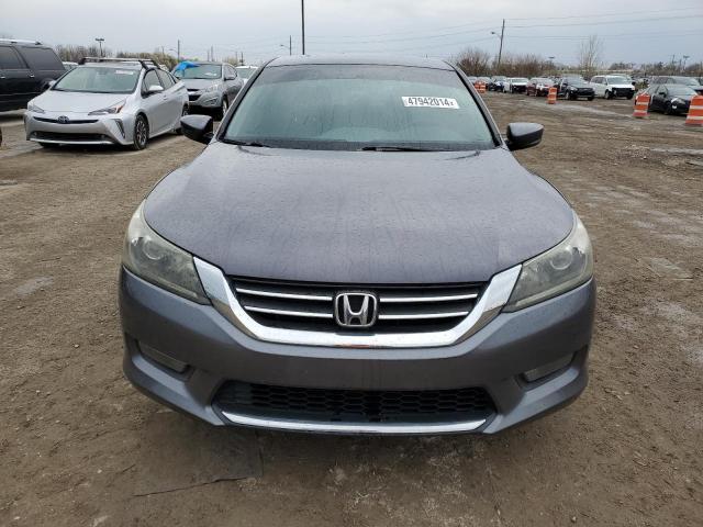 1HGCR2F52EA271632 - 2014 HONDA ACCORD SPORT GRAY photo 5