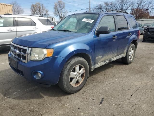 1FMCU03ZX8KB05670 - 2008 FORD ESCAPE XLT BLUE photo 1