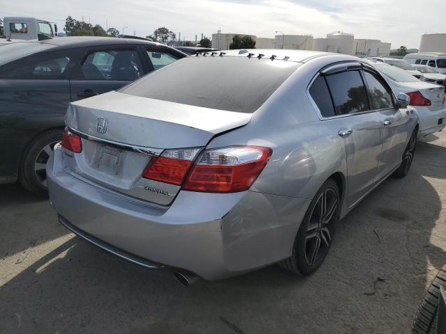 1HGCR2F87FA109300 - 2015 HONDA ACCORD EXL SILVER photo 3