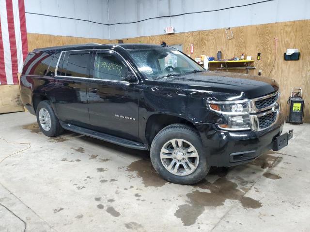 1GNSKHKC8KR103939 - 2019 CHEVROLET SUBURBAN K1500 LT BLACK photo 4