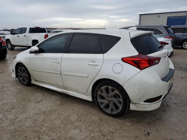 JTNKARJE0GJ522194 - 2016 TOYOTA SCION IM WHITE photo 2