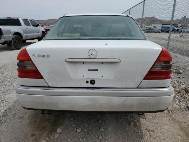 WDBHA28E6VF516880 - 1997 MERCEDES-BENZ C 280 WHITE photo 6