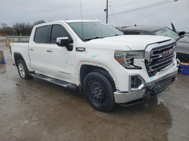 3GTU9DED8KG187609 - 2019 GMC SIERRA K1500 SLT WHITE photo 4