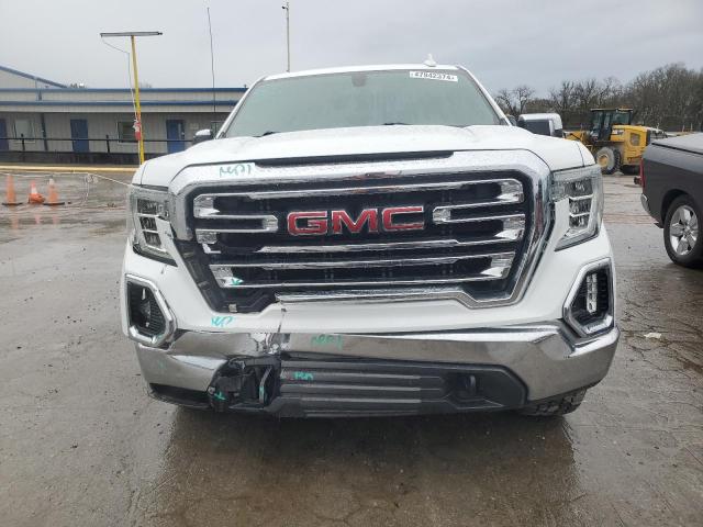 3GTU9DED8KG187609 - 2019 GMC SIERRA K1500 SLT WHITE photo 5