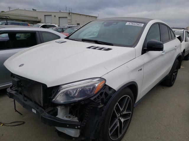 4JGED6EB8JA104668 - 2018 MERCEDES-BENZ GLE COUPE 43 AMG WHITE photo 1