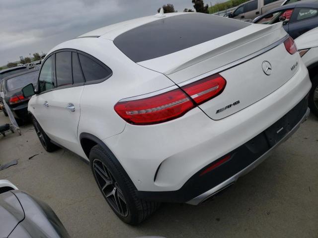 4JGED6EB8JA104668 - 2018 MERCEDES-BENZ GLE COUPE 43 AMG WHITE photo 2