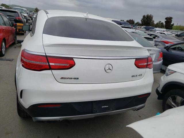 4JGED6EB8JA104668 - 2018 MERCEDES-BENZ GLE COUPE 43 AMG WHITE photo 6