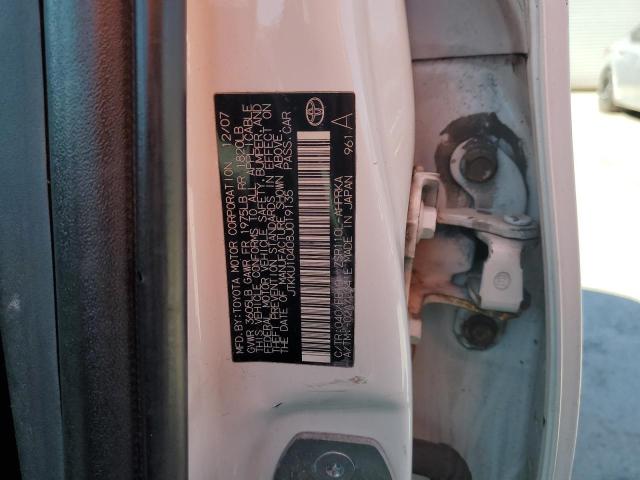 JTKKU10408J019135 - 2008 TOYOTA SCION XD WHITE photo 12