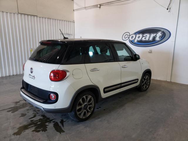 ZFBCFADH0EZ029571 - 2014 FIAT 500L TREKKING WHITE photo 3