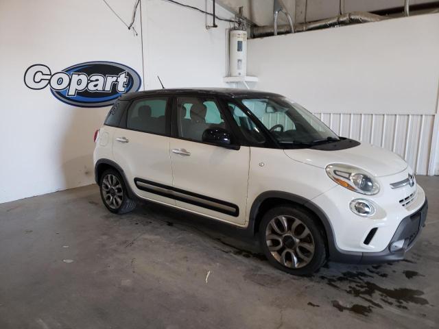 ZFBCFADH0EZ029571 - 2014 FIAT 500L TREKKING WHITE photo 4