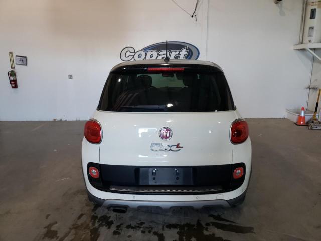 ZFBCFADH0EZ029571 - 2014 FIAT 500L TREKKING WHITE photo 6